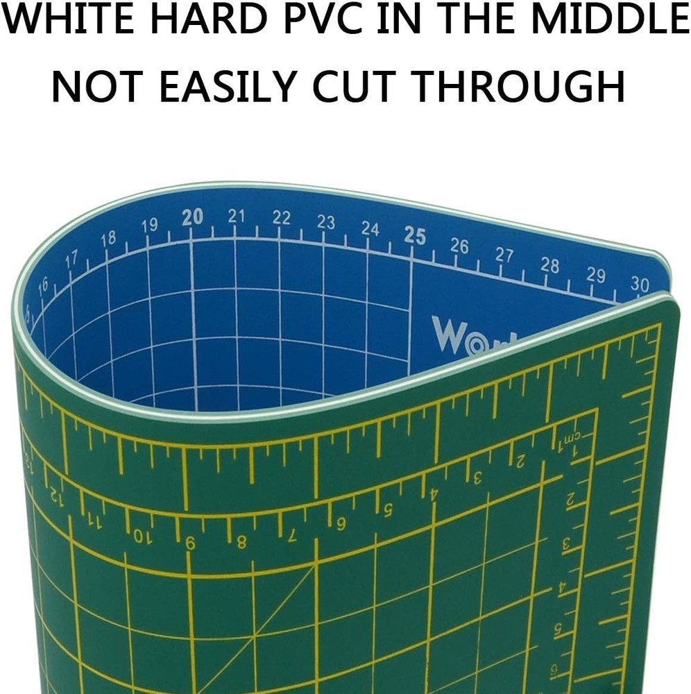 Large Self Healing Cutting Mat, Double Sided, Eco-Friendly for Crafting Projects