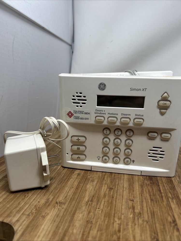 Frontpoint GE Simon XT Security System Control Panel - With Power Adapter