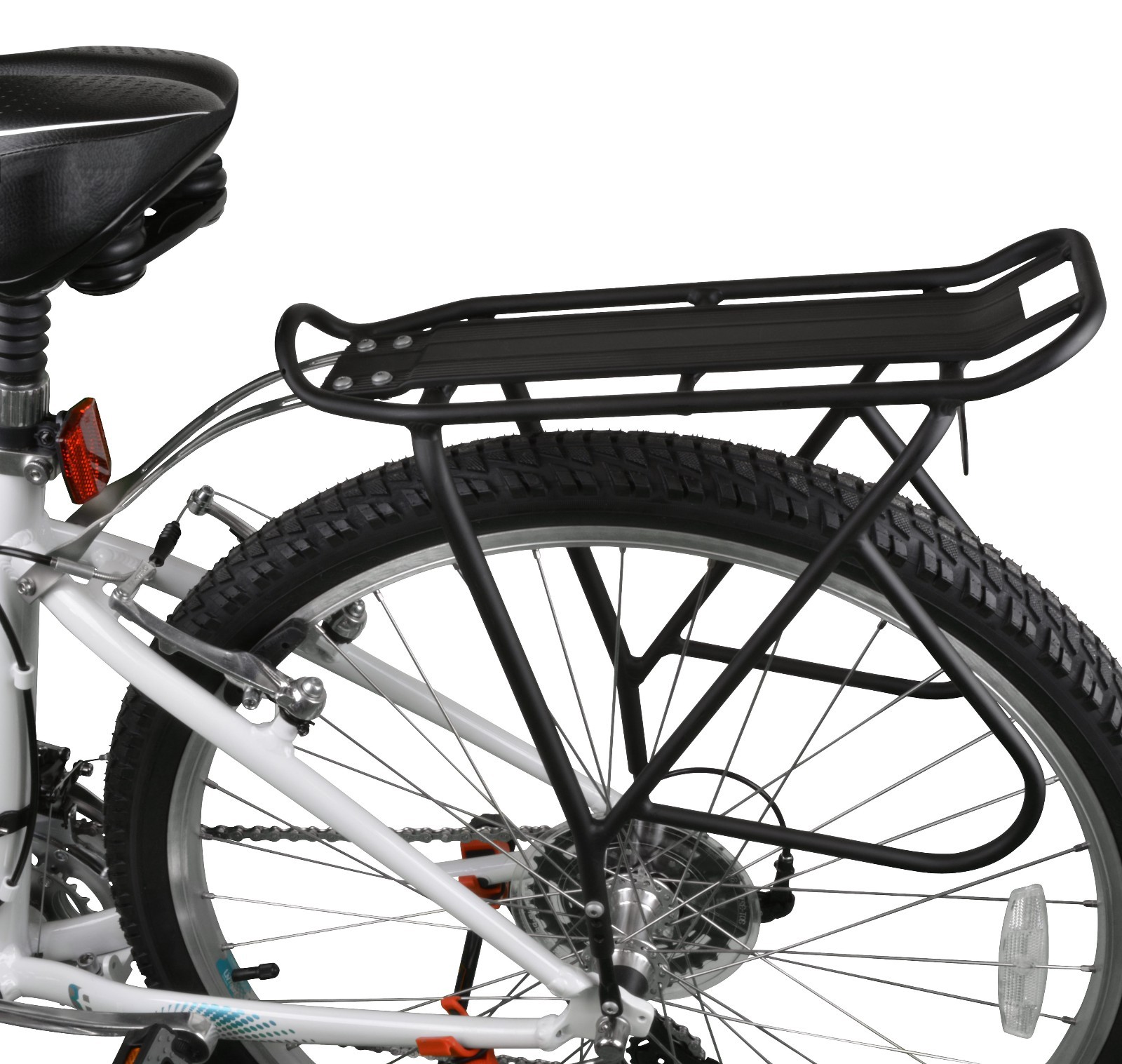 Ibera Bike Rear Rack Carrier Non-Disc Brake Mount Bike Cargo Pannier Rack 26-29"