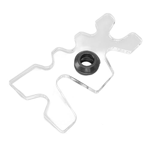 Clear Billiard Bridge Head, Acrylic Practical Pool Bridge Pole Shape Easy to