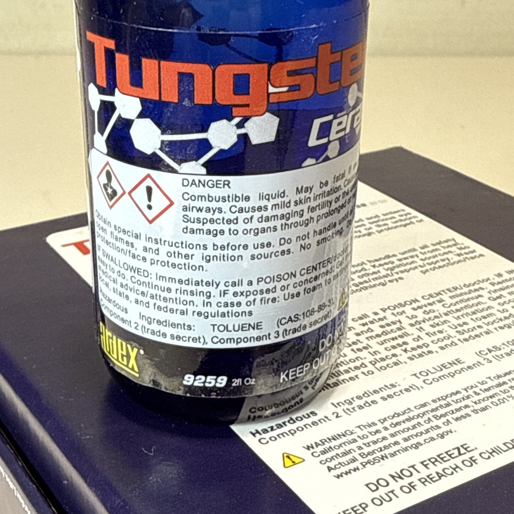 Ardex Tungsten Ceramic coating 2fl Oz. Open Box