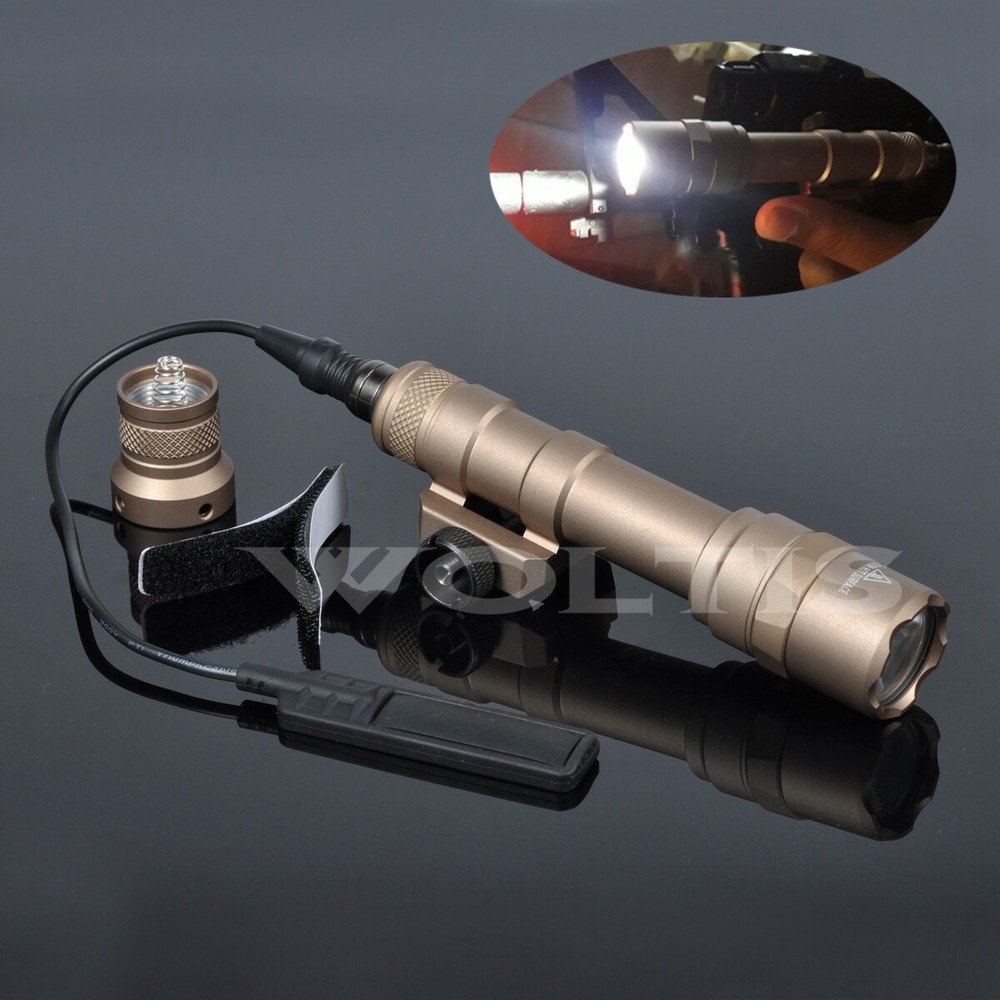 M600B Flashlight Tactical Mini Scout Light LED Light Tail Switch