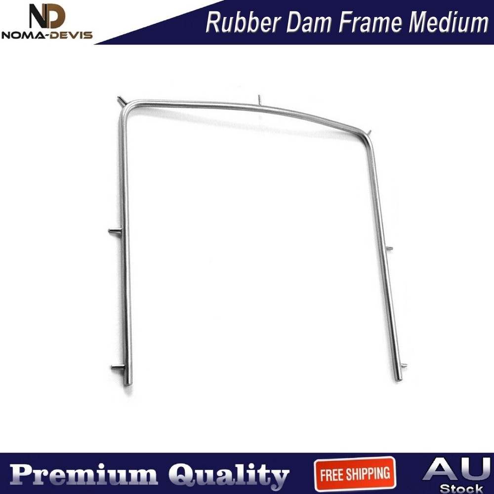 Dental Rubber Dam Clamps Tissue Premolar Retractor Endodontic Tools With Frame