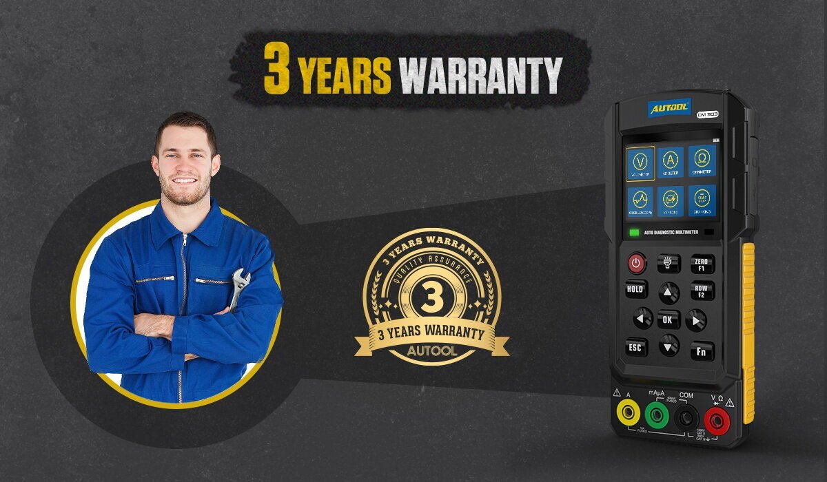 Diagnostic Multimeter Car Circuit Tester Oscilloscope Relay Injector Test K/CAN