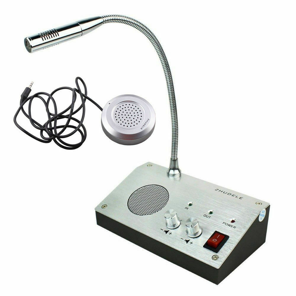 Window Intercom System Speaker Anti-Interference Dual-Way Interphone System