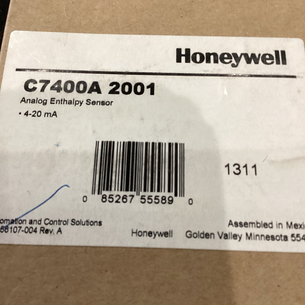 HONEYWELL C7400A2001 ENTHALPY SENSOR DUCT 4/20MA OUTPUT -- REPLACES C7400A1004