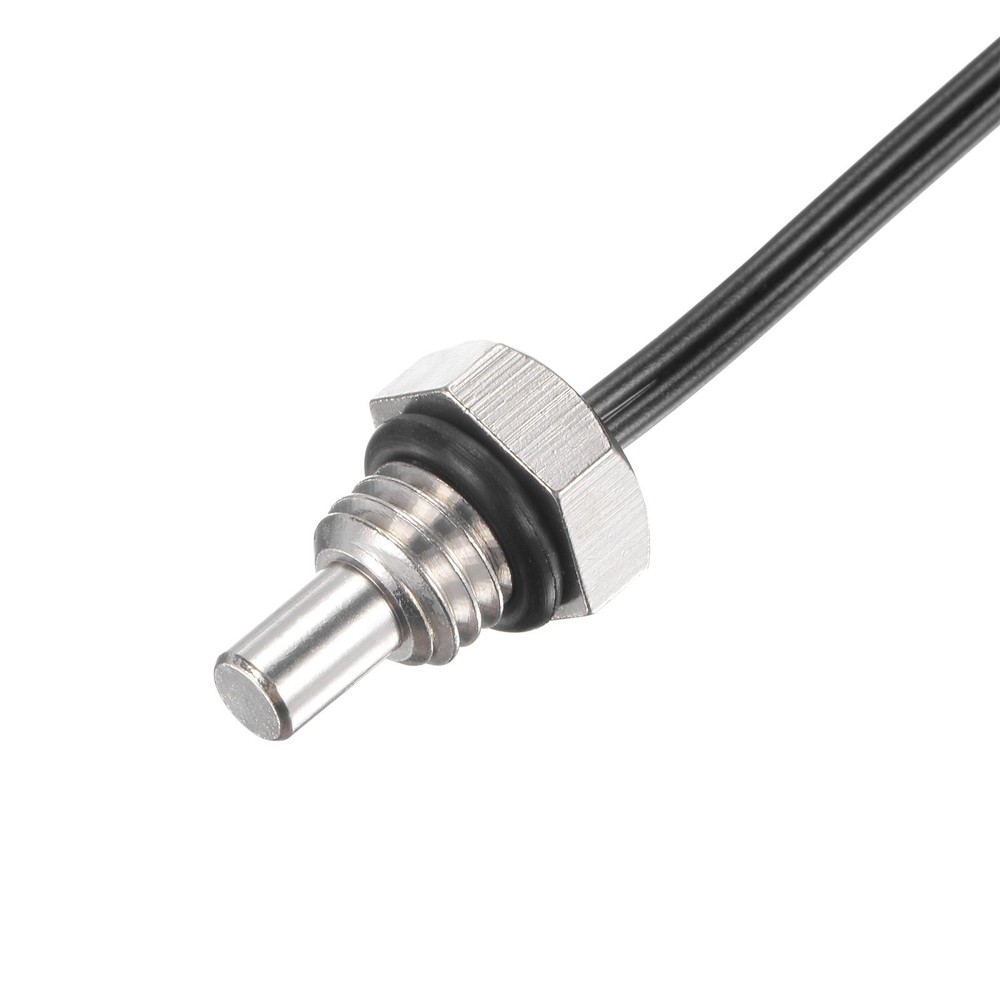 10K Temperature Sensor Probe, M8 NTC Thermal Sensor Probe Cable 50cm