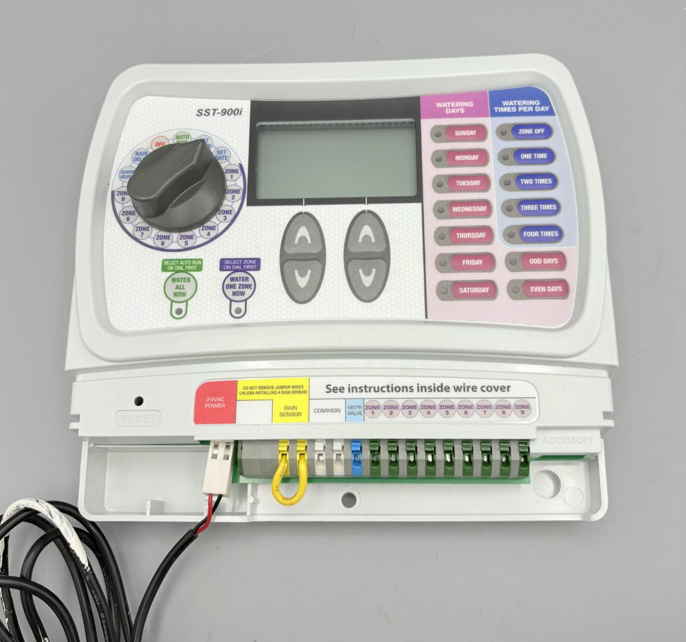 Rain Bird SST-900in 9-Zone Indoor Timer Irrigation Sprinkler Controller System