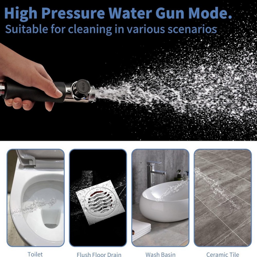 Drivse Iondrops Showerhead with Filters for Hard Water Handheld off Switch New