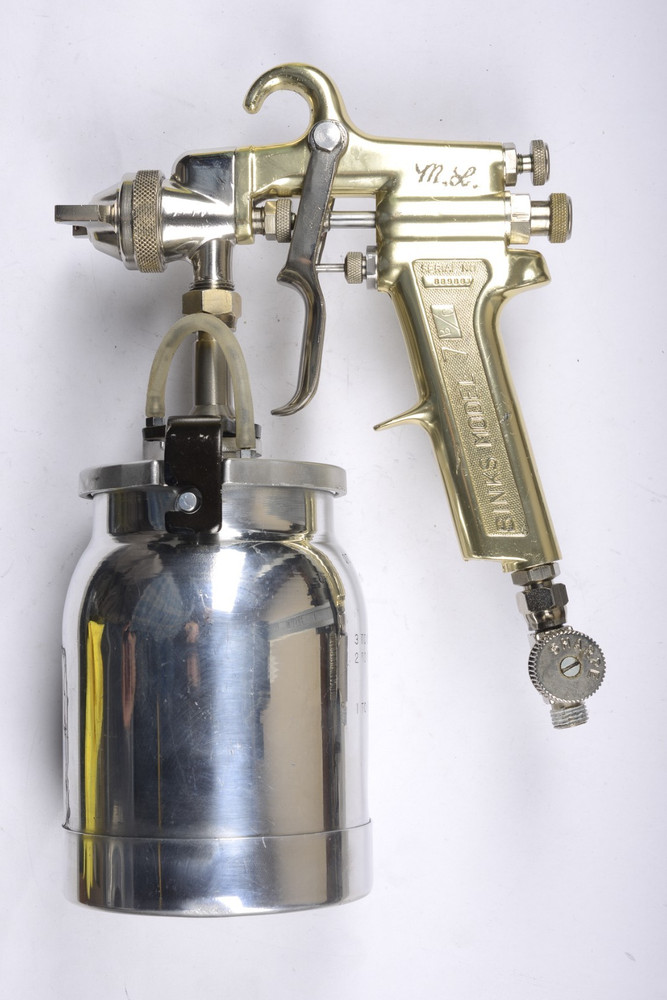 Binks Model 7 B/C Gold with drip proof 2 cup.