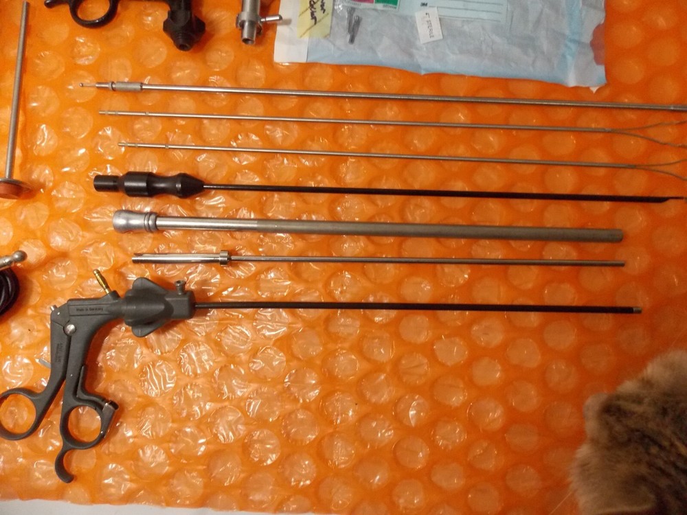 Stryker Multifunction Laparoscopic Forceps set with tray (LAM-2682)