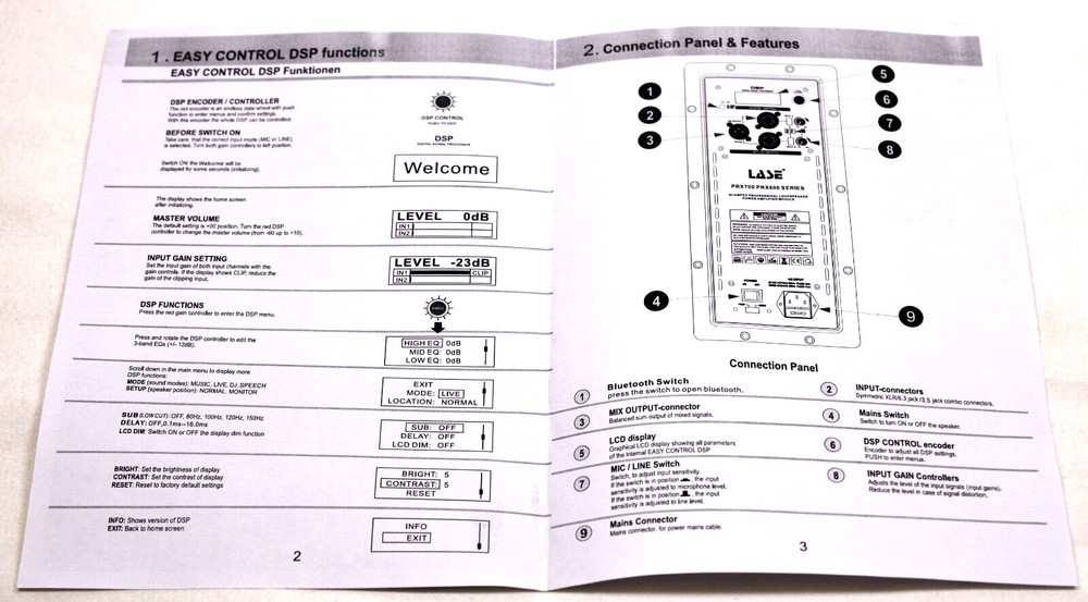 LASE Replacement Amplifier Module for JBL PRX 700 & PRX 800 Powered Speakers