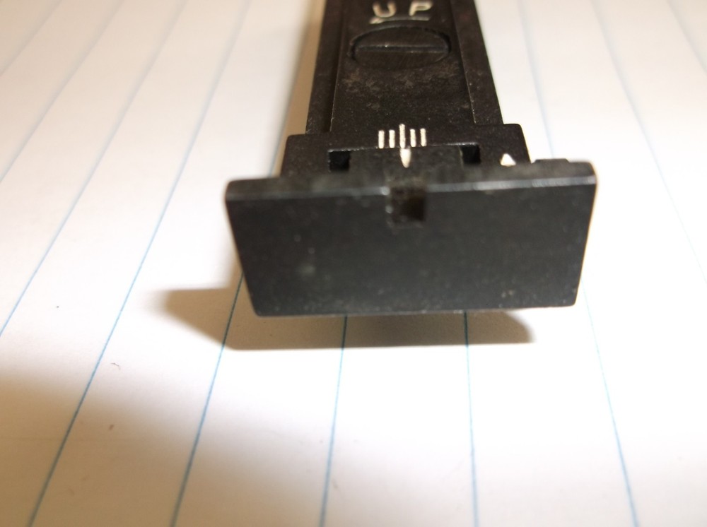 Thompson Center Rear Sight ROUND Barrel Contender Encore Rifle/ Muzzleloader