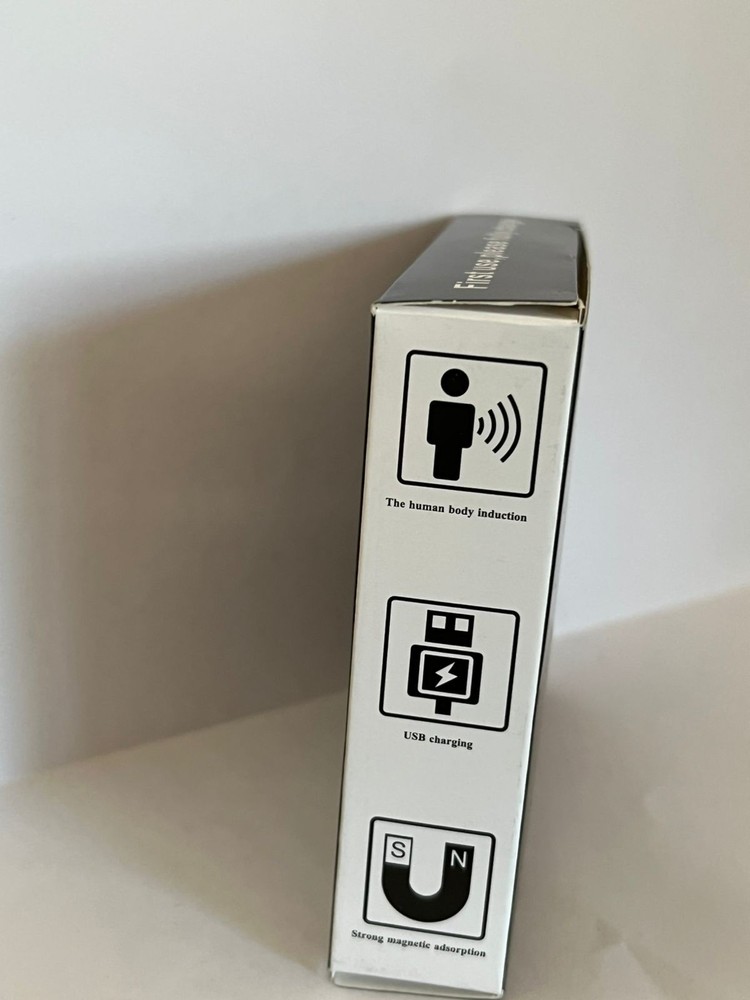 Rechargeable LED Night Light, Motion Sensor, White & Yellow Modes, Stick-on