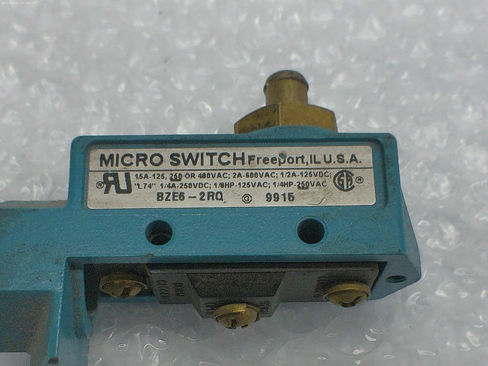 MICRO SWITCH BZE6-2RQ SWITCH UNMP