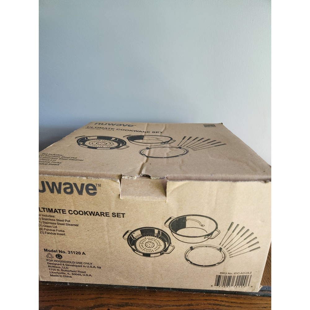 Nuwave Ultimate Stainless Steel Cookware set