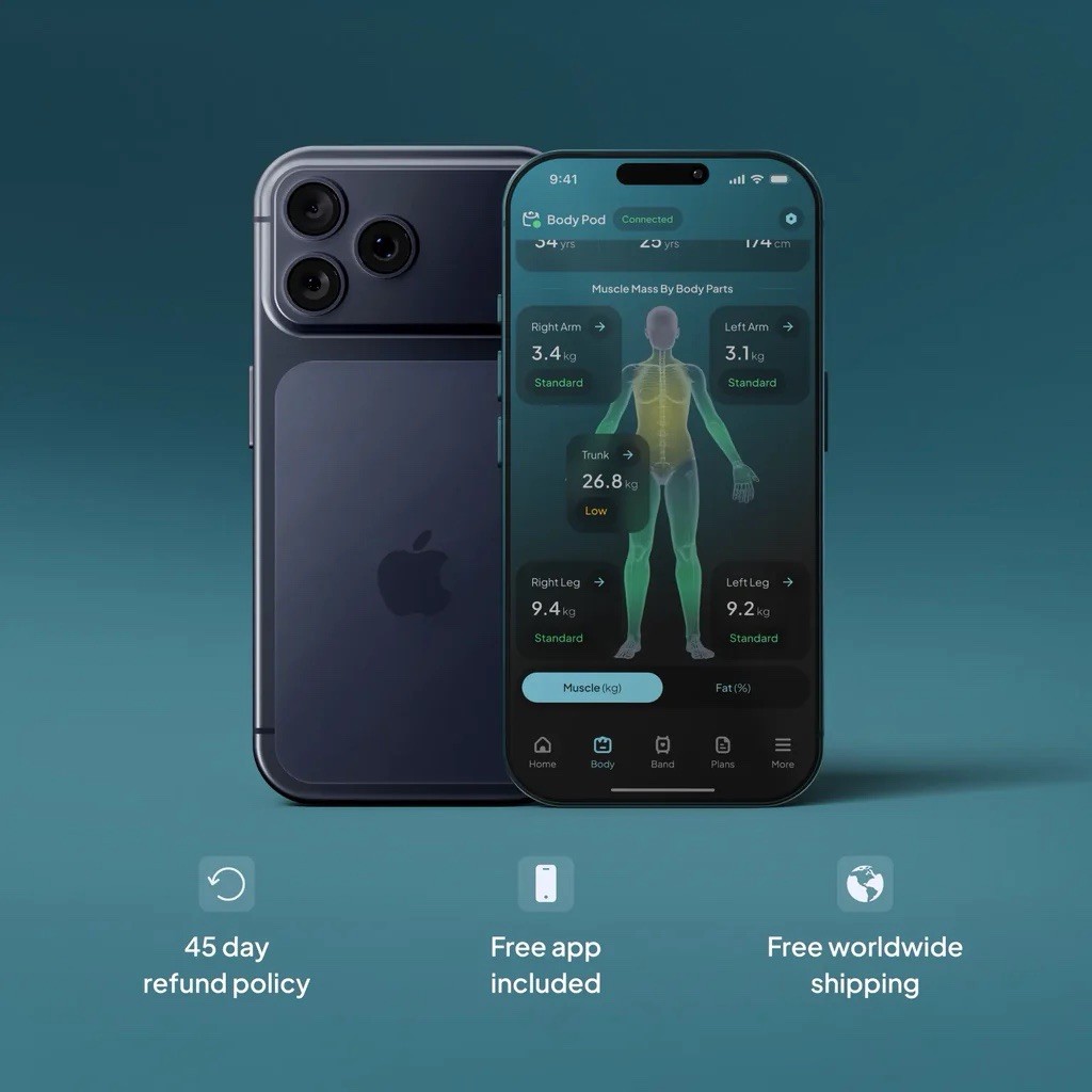 Brand New Hume Health The Body Pod Home Body Analyzer & Scale