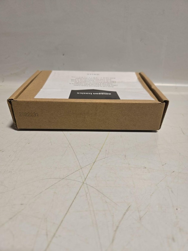 Amazon Basics Cat6 RJ45 Ethernet Cable 10ft Black