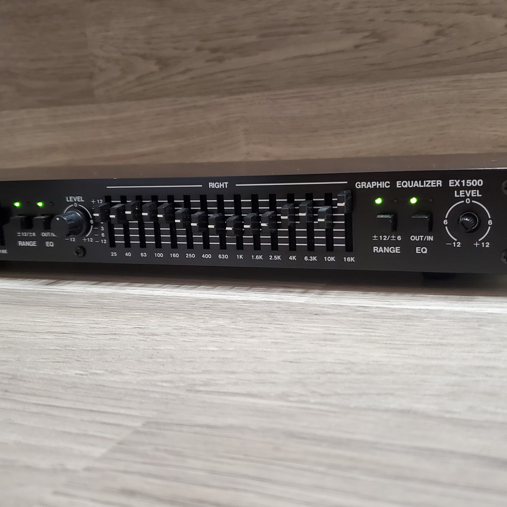 Numark Graphic Equalizer EX1500 Tested works