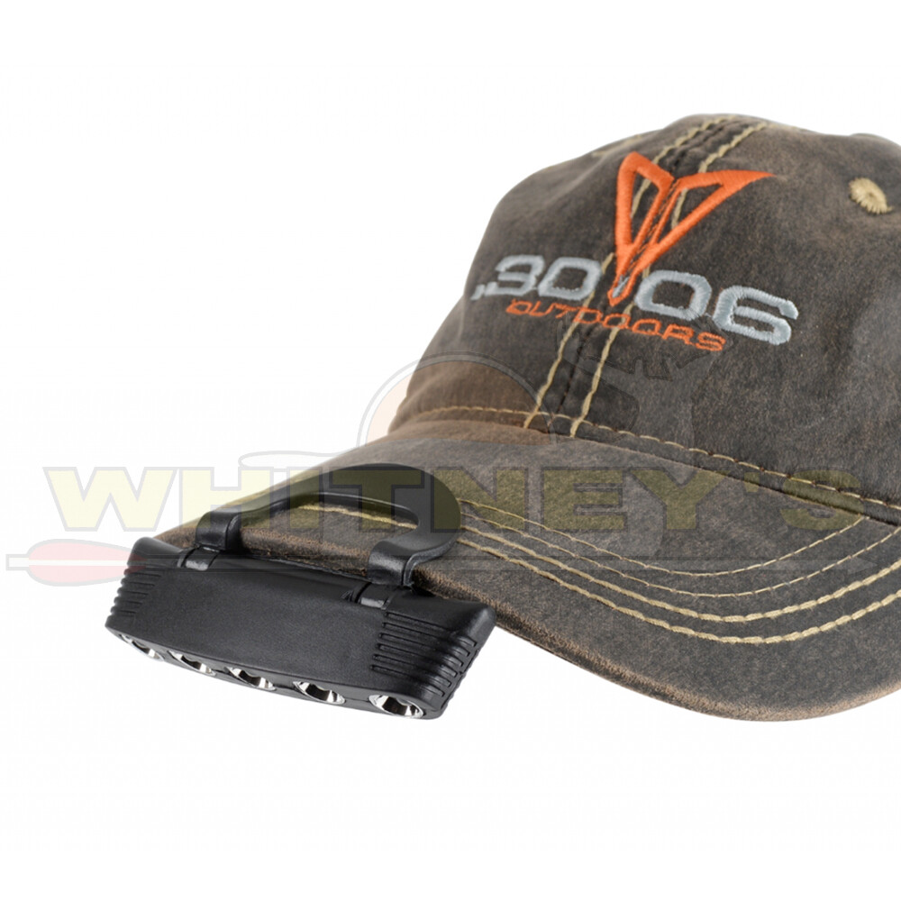 .30-06 Outdoors-Bright Trail Multi-Function Adjustable Cap Light - Black-BTB-1