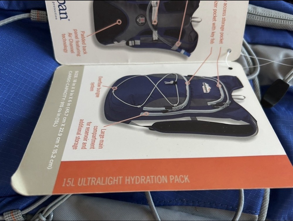 Ridgeway Kelly 15L Ultra Hydration Backpack