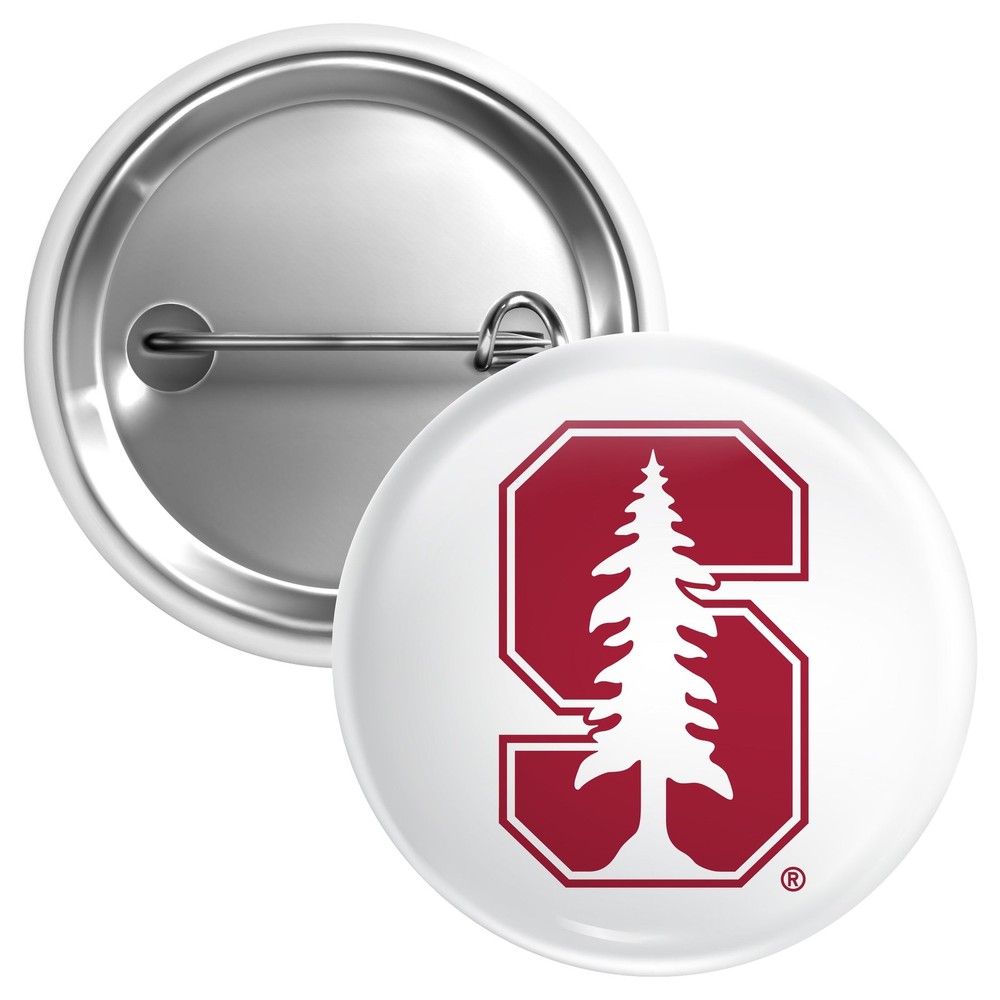 Stanford University Button Pin - 3 Size Options