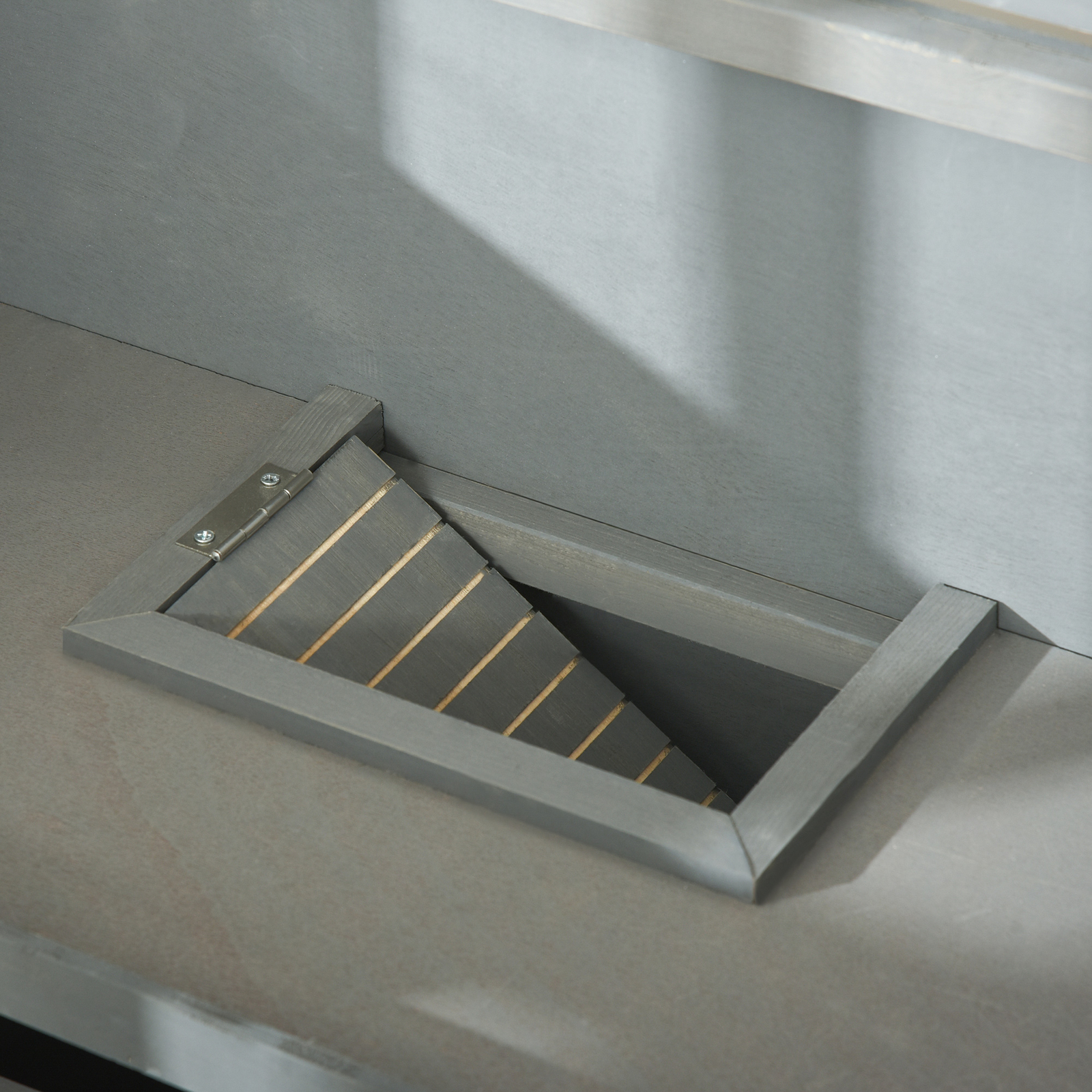 Large Wooden Hamster Cage with Wheels and Seesaw, Small Animal Cage and Habitat