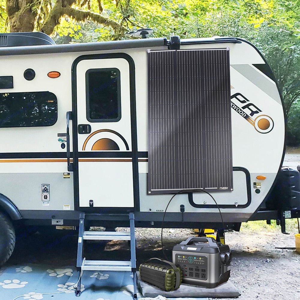 100W Solar Panel Kit Monocrystalline Solar Panel With 30A Controller