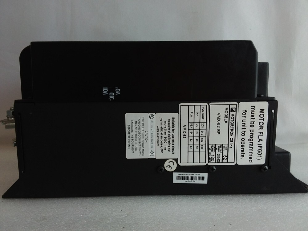 MOTORTRONICS VMX-62-BP SOFT STARTER