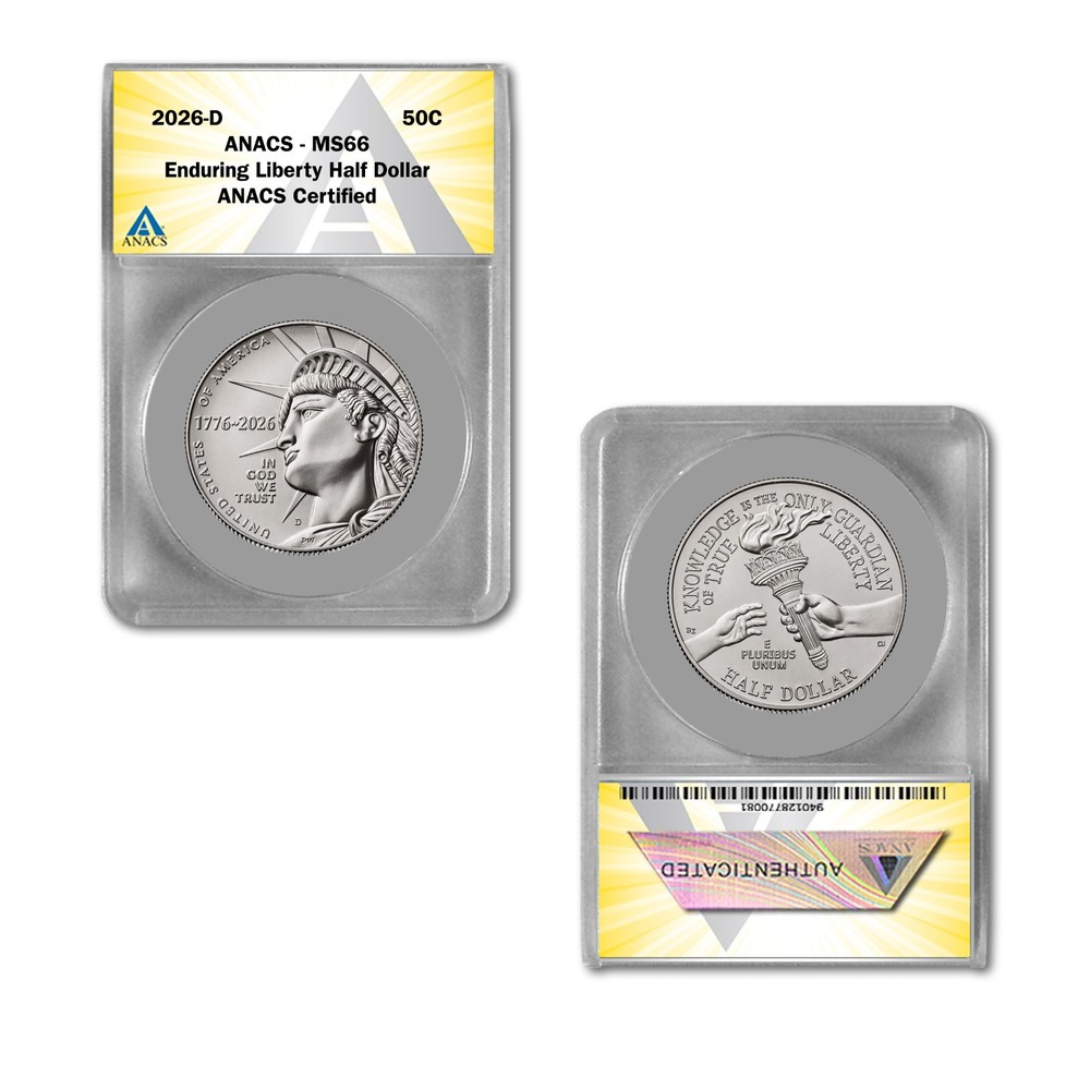 2026 D Semiquincentennial Liberty Half Dollar MS66