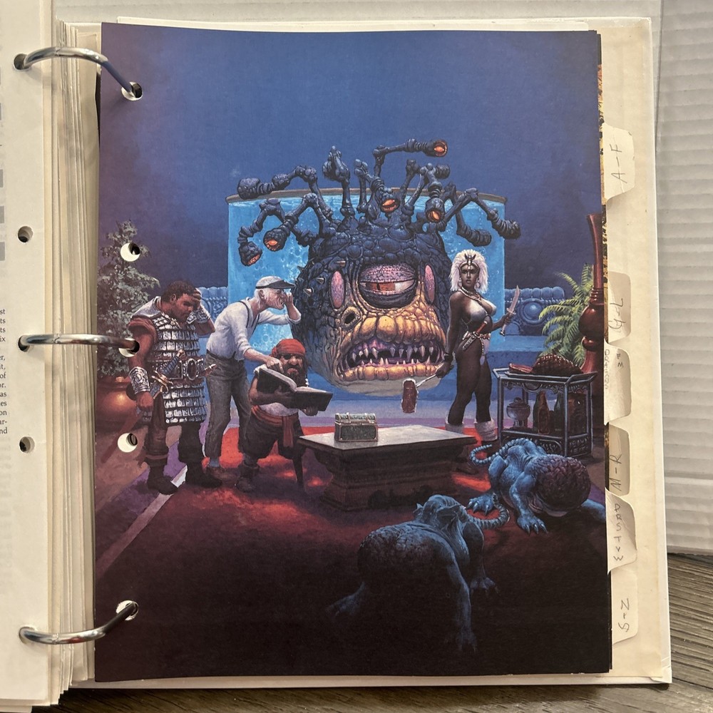 Monstrous Compendium Volume Two - AD&D 3-Ring Binder MC2