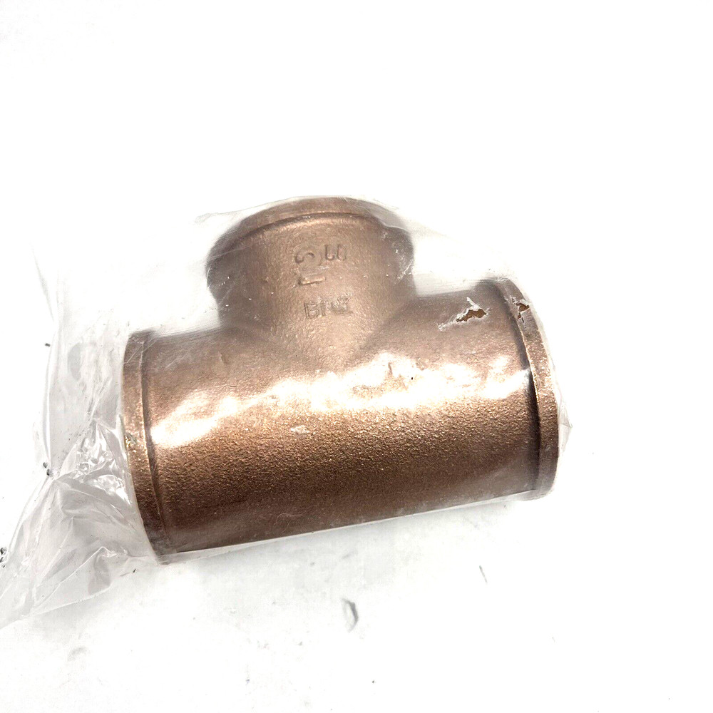 2" TEE FFF BSPP BRONZE 0130B. 200009