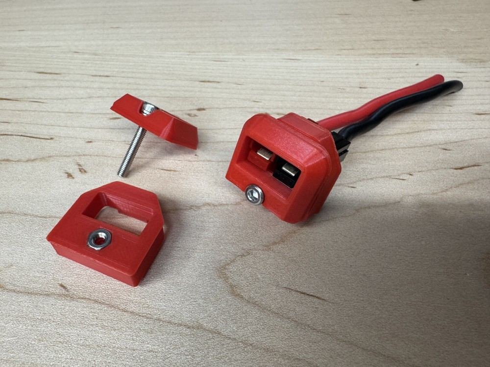 Yaesu FT-891 3D Printed Powerpole Conversion (Red)