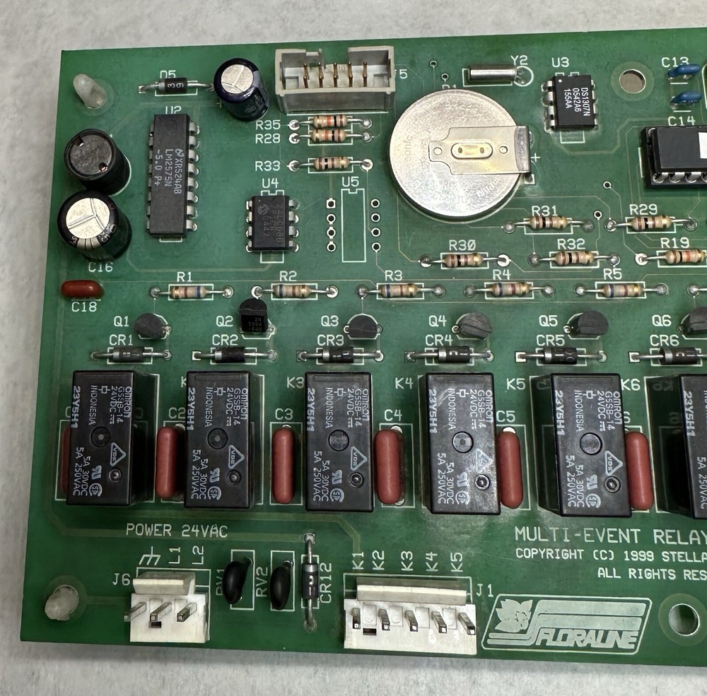 Floraline 0100403 Multi-Event Relay Board Controller Stellar Rev C