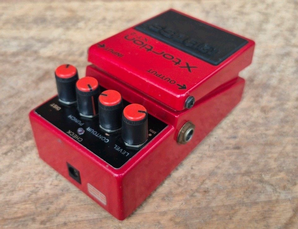 Boss, XT-2, Xtortion, Distortion, Guitar, EffectPedal, Unique, Not as Common