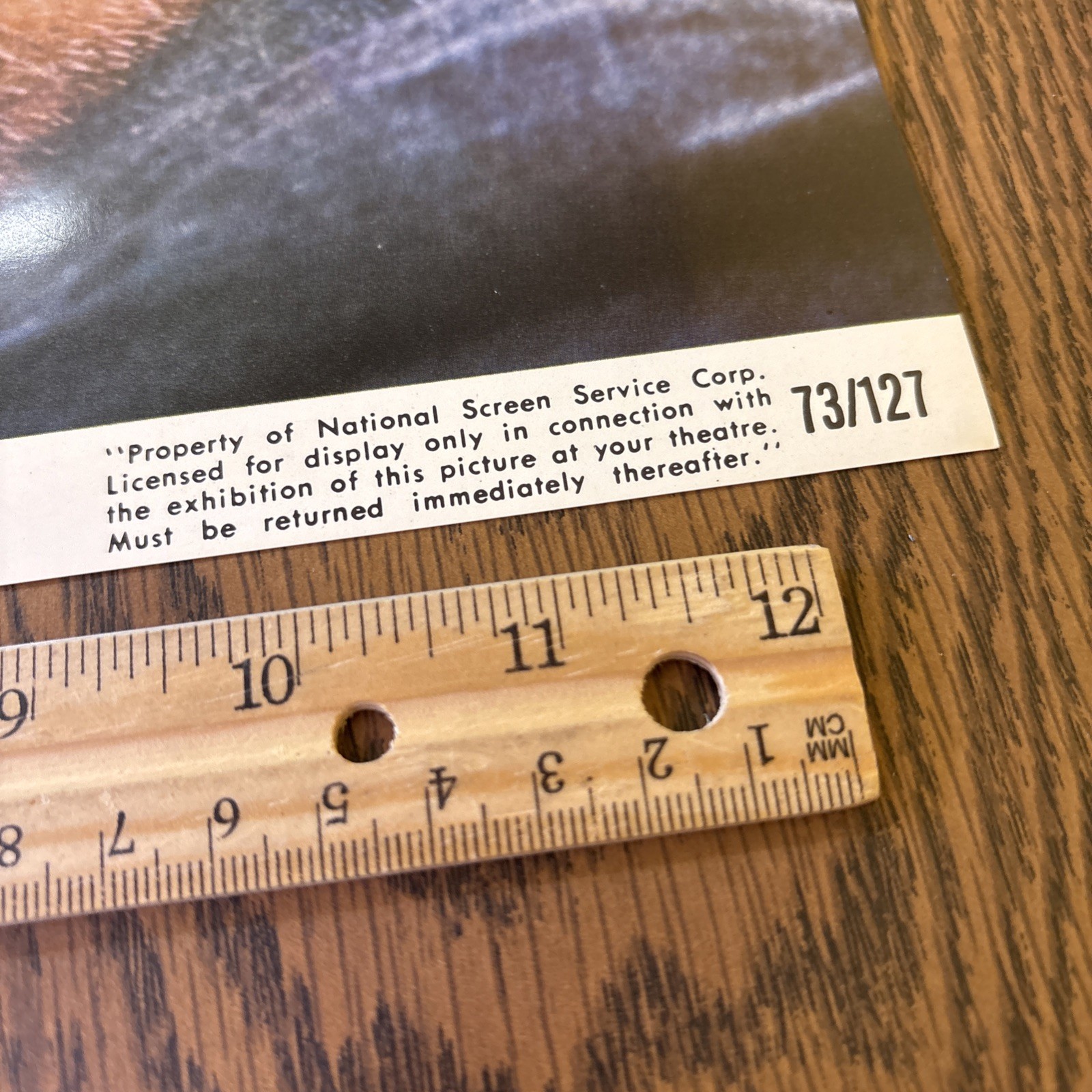 VTG 1973 Emperor of the North Movie Lobby Card Poster Kenneth Hyman Lee Marvin