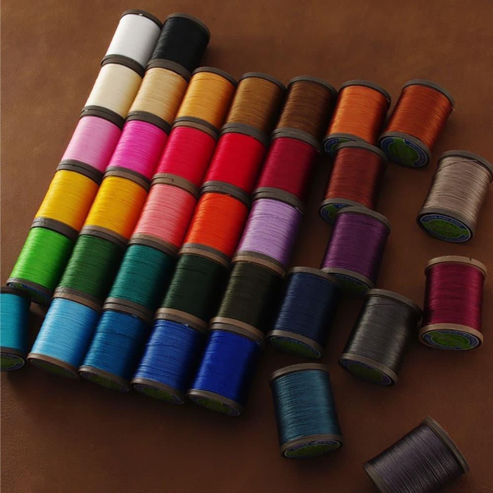 Amy Roke Waxed Polyester Thread 045mm for Leather Hand Stitching DIY Craft