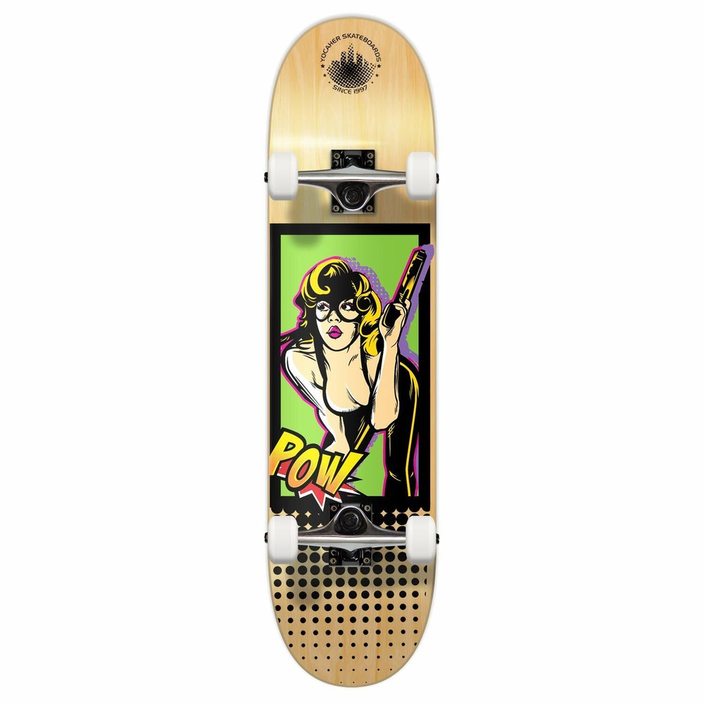Yocaher Graphic Complete Skateboard - Comix Series - Bandit