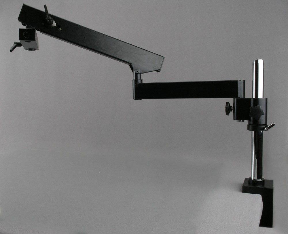AmScope APC-NF Articulating Stand with Post Clamp for Stereo Microscopes