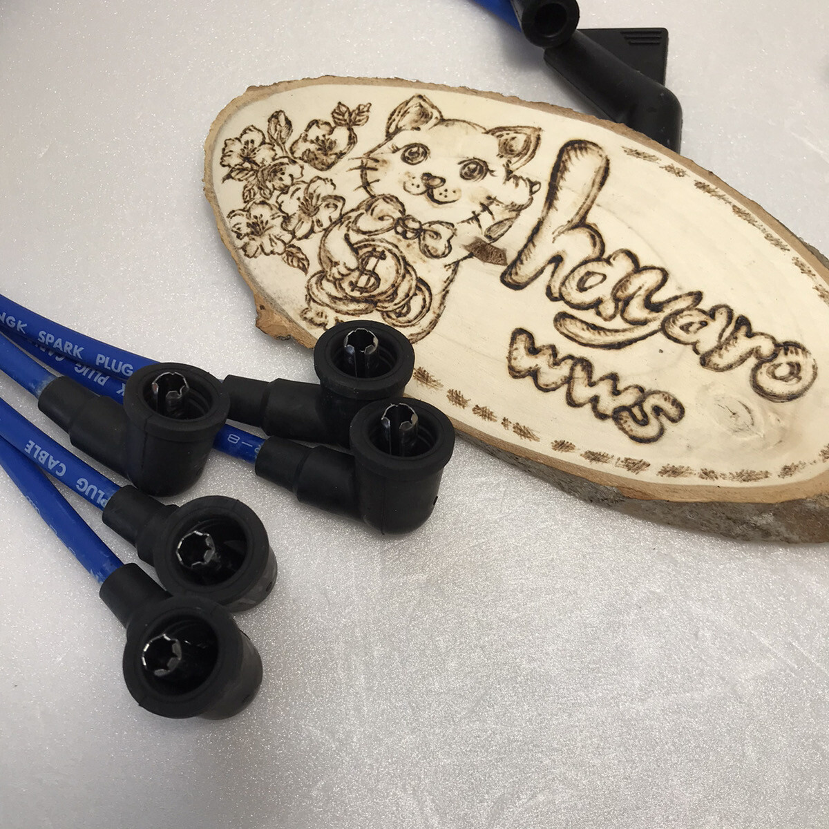 For Subaru Sambar Truck KS3 KS4 N/A Distributor Cap & Rotor Spark Plug & Cable