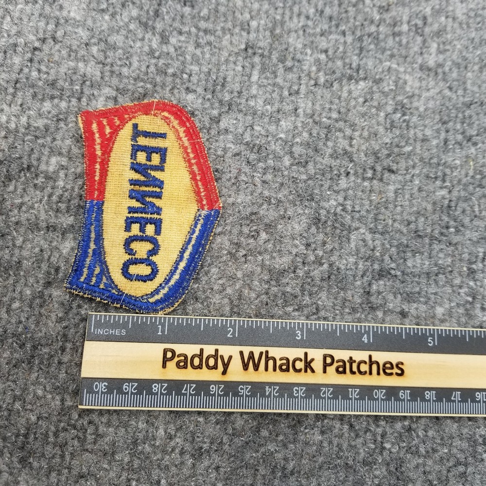 Vintage Tenneco Patch Work Uniform Car Auto