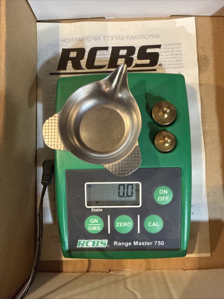 RCBS RangeMaster 750 Digital Scale, Model #98927