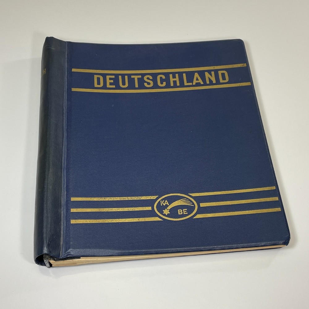 1949 Germany KABE Stamps Album 1872 to 1944 Deutschland 62 Pages