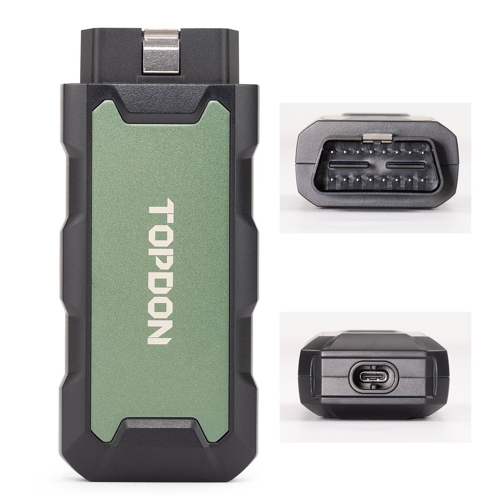 TOPDON Rlink J2534 Pass-Thru Progarmmer Tool Support E.CU coding, reset services