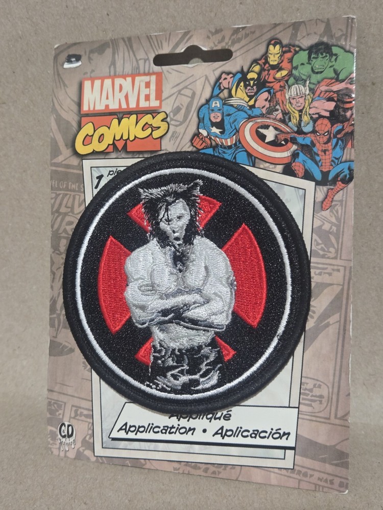 Official Marvel Comics Wolverine Iron-On Cloth Jacket Patch New in Package 2018