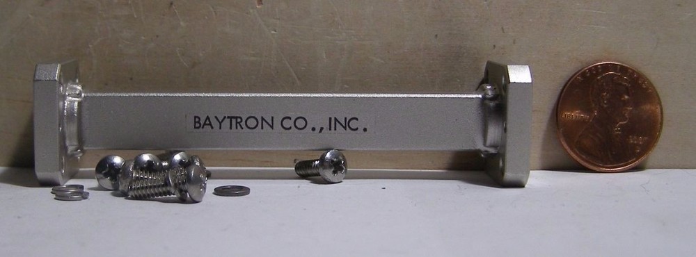 BAYTRON CO INC WAVEGUIDE WITH HARDWARE ... 3-23-603
