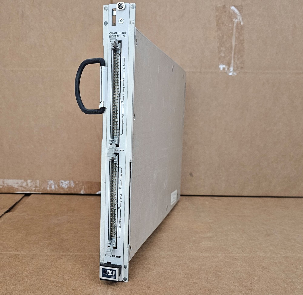 HP E1330B Series C Quad 8 Bit Digital I/O Module w/E1403B B-Size Adapter