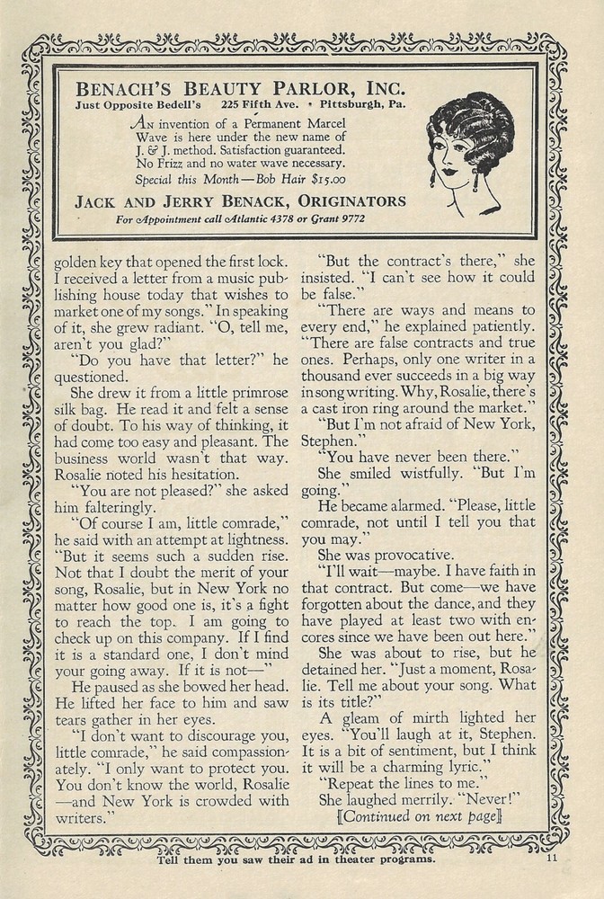 Guy Robertson "ROSE MARIE" Otto Harbach / Oscar Hammerstein 1925 Program