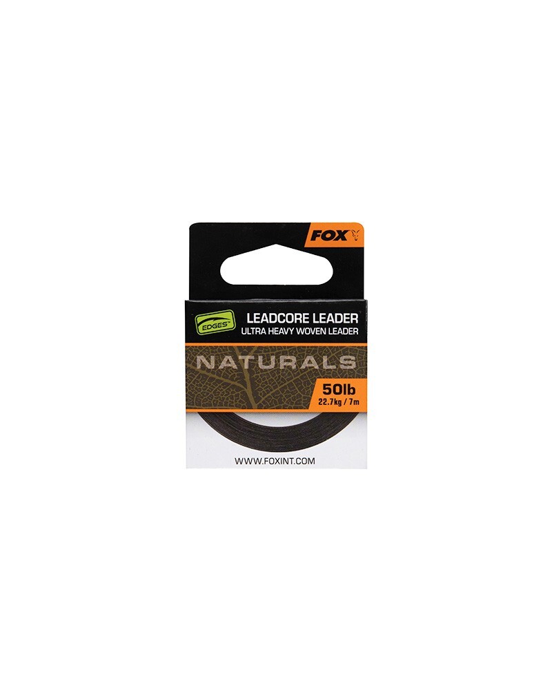 Natural Leadcore 7m 50 lb Fox