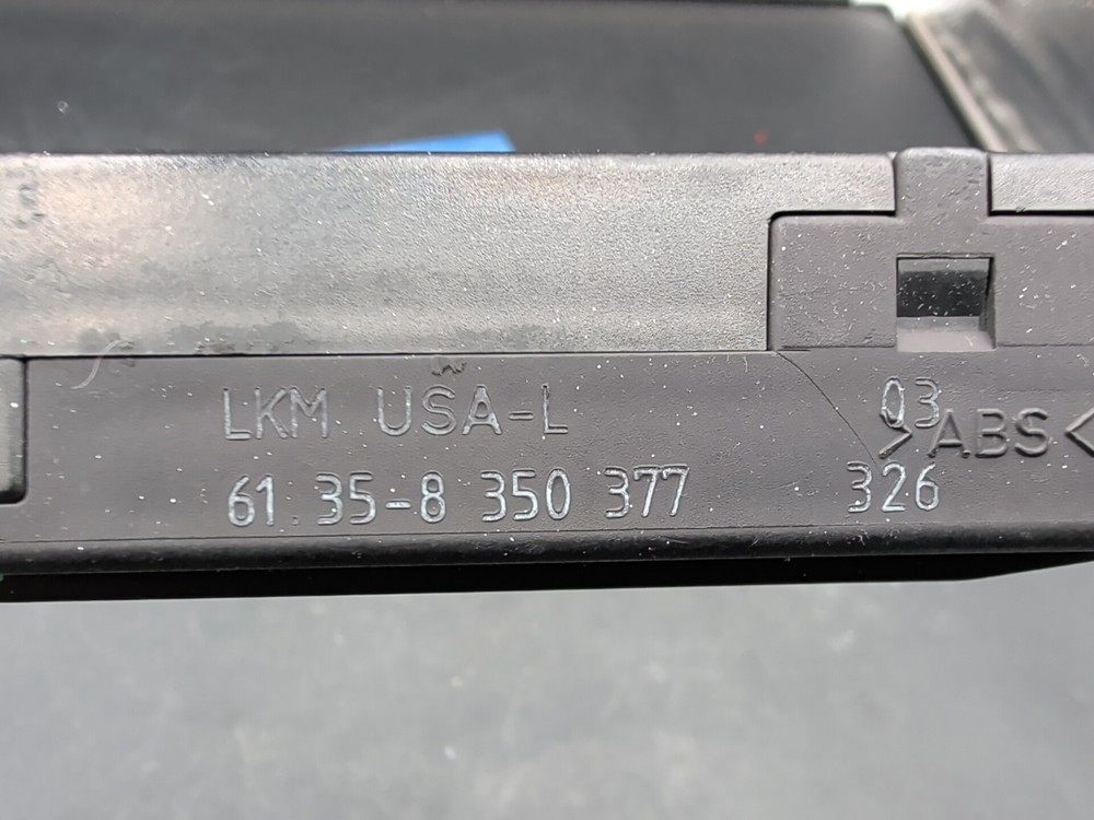 OEM 1988-1995 BMW E32 E34 Bulb Testing Lighting Control Module 61.35-8 350 377